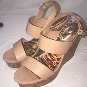 Madden Girl neutral wedge